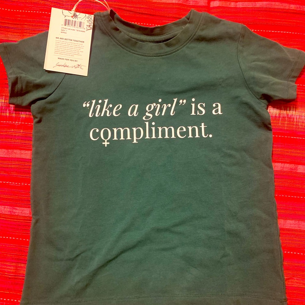 Sseko “Like a Girl” tee